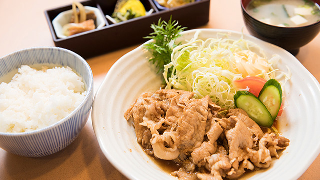 生姜焼き定食