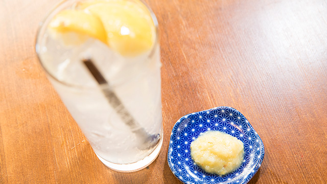 瀬戸田のレモン塩de酎 480円(税別)