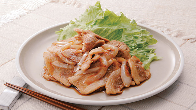 番外編:定番和食もレモンで減塩♪「豚肉のさっぱりしょうが焼き」