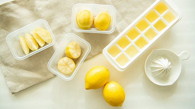 【雑学レモン】おいしく長持ちさせる、レモンの保存方法♪