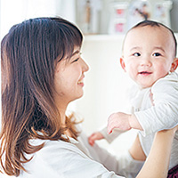 水谷 友希さん(29才)& 奏汰くん(11カ月)